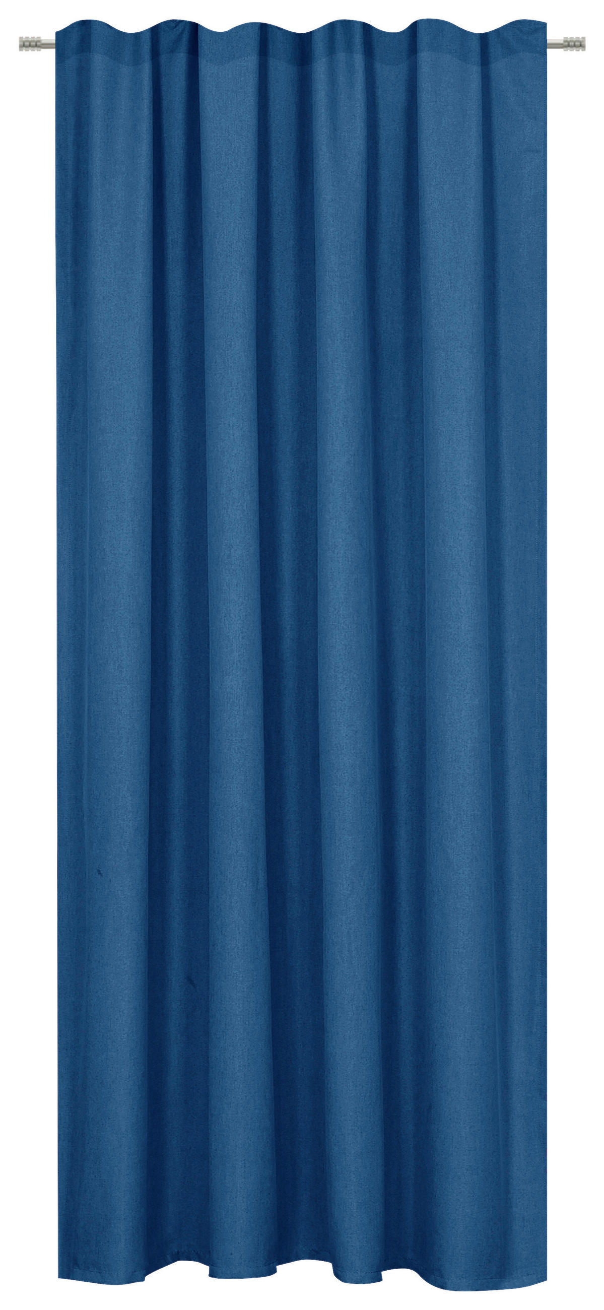GOTOVA ZAVESA plava - plava, Osnovno, tekstil (135/245cm) - Boxxx