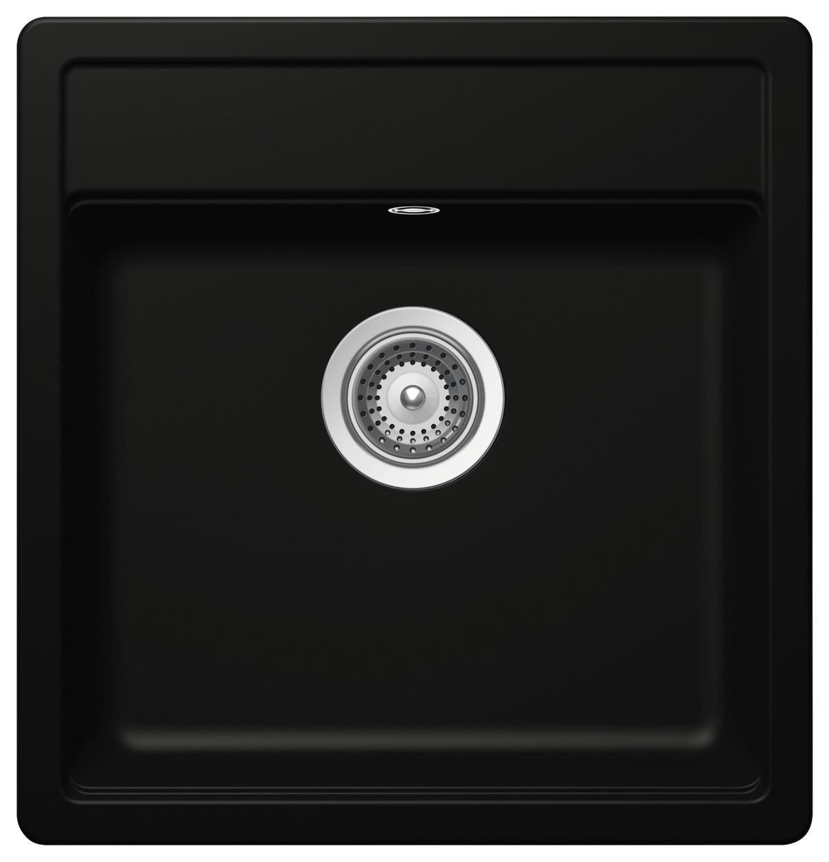 SPÜLE MONO N-100S-A / MONN100SASTO  - Schwarz, Basics, Stein (49/29/51cm) - Schock