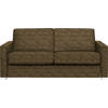 SCHLAFSOFA in Textil Hellgrün  - Chromfarben/Hellgrün, Konventionell, Textil/Metall (188/86/97cm) - Novel