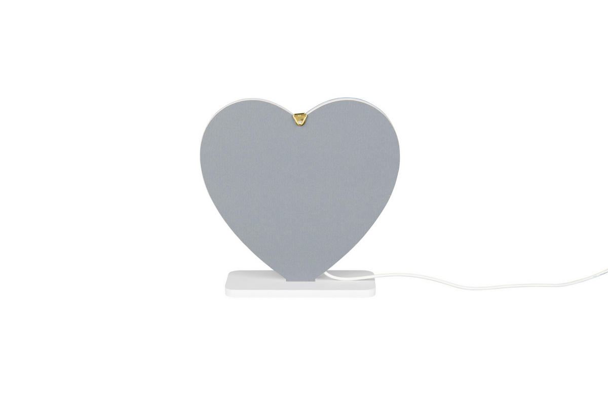 LED-DEKOLEUCHTE 19,5/19,5 cm  - Weiß, Design, Kunststoff/Metall (19,5/19,5cm) - Novel