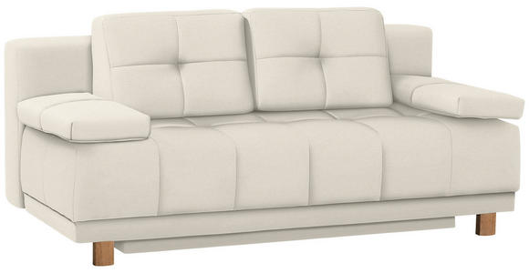 BOXSPRINGSOFA Naturfarben  - Naturfarben, Design, Textil/Metall (202/92/104cm) - Novel