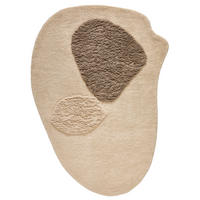 HANDWEBTEPPICH 130/190 cm Beige  - Beige, Natur, Textil (130/190cm) - Novel