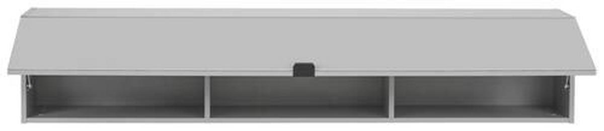 HÄNGEELEMENT Grau  164,6/32/29 cm  - Schwarz/Grau, Design, Glas/Holzwerkstoff (164,6/32/29cm) - Hom`in