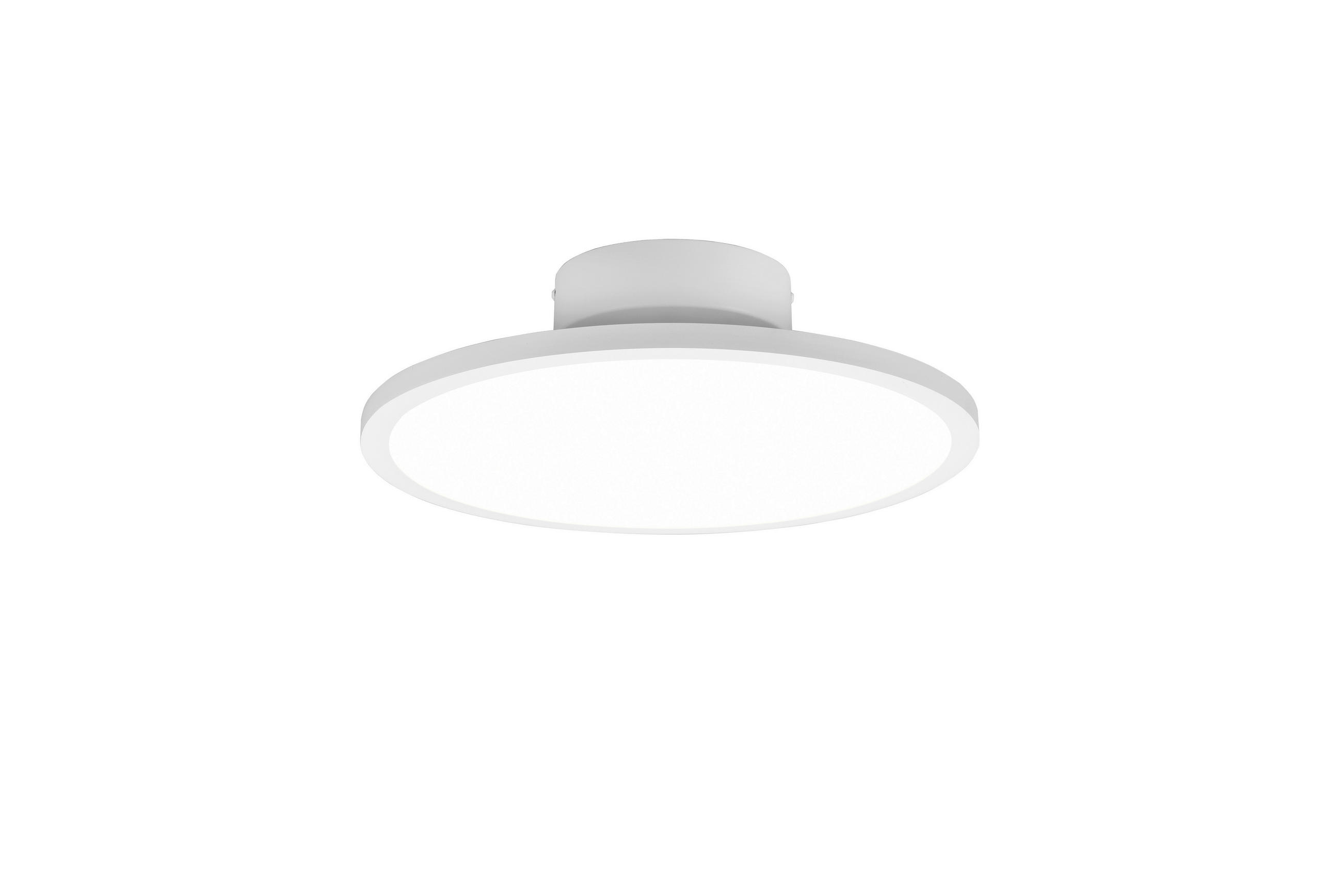 LED-DECKENLEUCHTE 40/12 cm   - Weiß, Design, Metall (40/12cm)