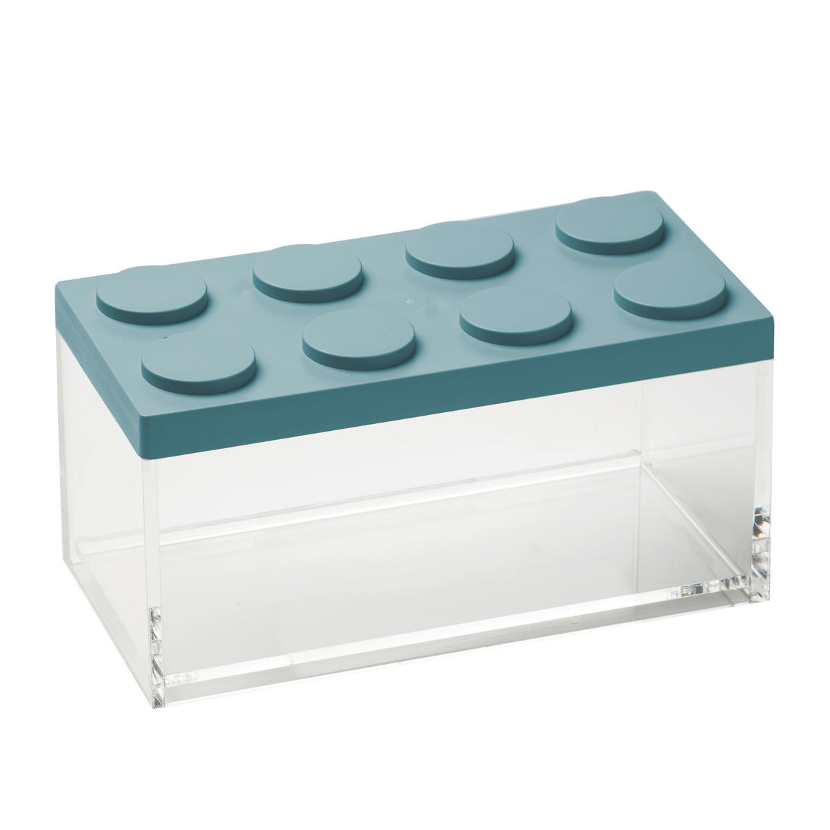 VORRATSDOSE 1,5 L  - Blau/Transparent, Kunststoff (10/20/10,5cm)