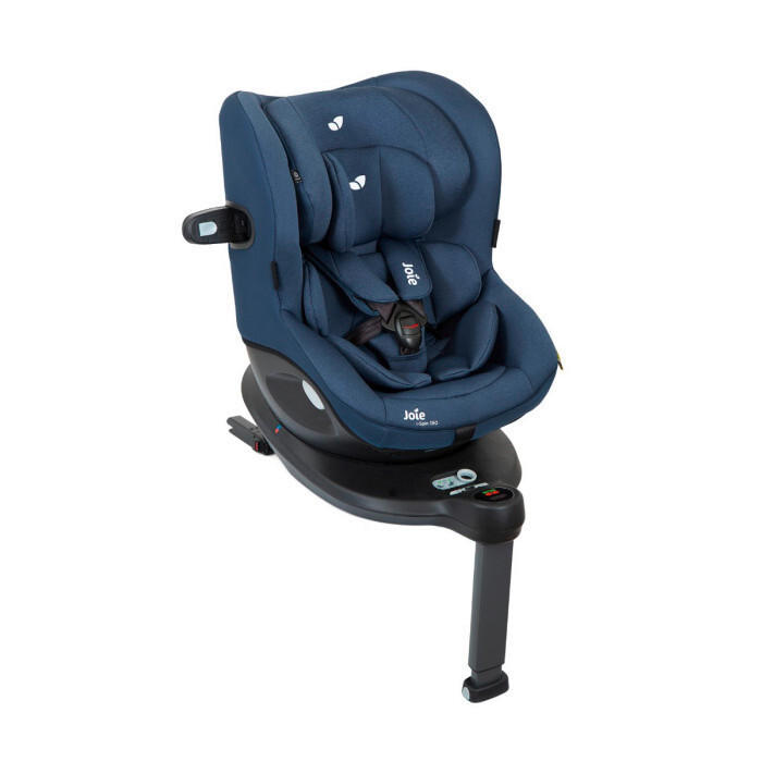 DJEČJA AUTOSJEDALICA  I-SPIN 360 DEEP SEA  - svijetlo siva/crna, Basics, tekstil/plastika - Joie