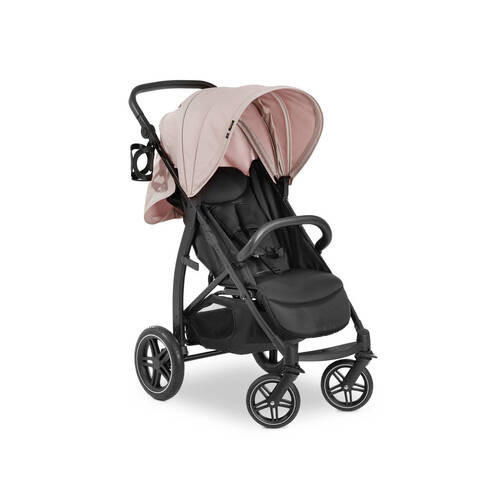 BUGGY RAPID 4D  - Schwarz/Rosa, Basics, Textil (92cm) - Hauck