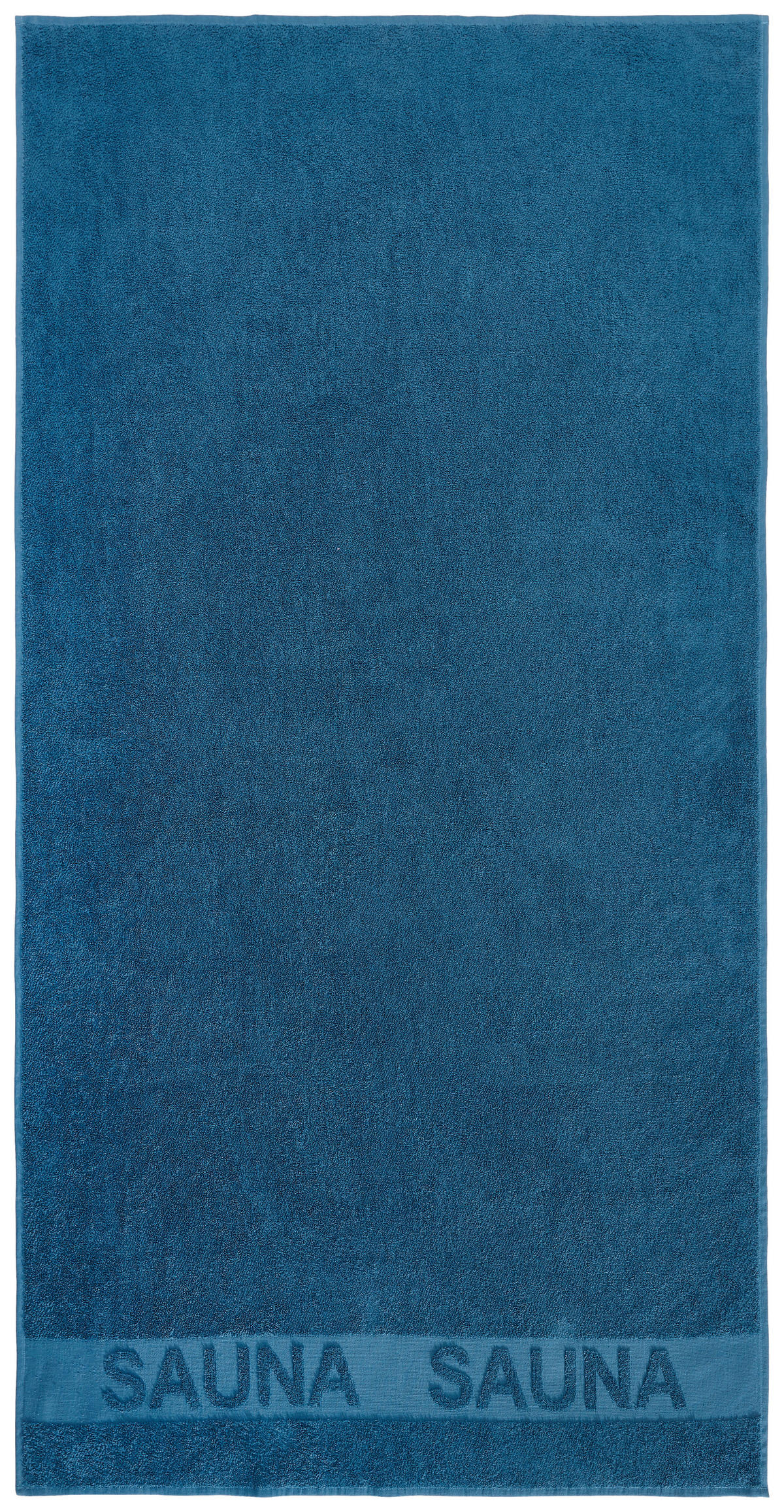 SAUNATUCH BONITA Nickelfarben, Petrol  - Petrol/Nickelfarben, KONVENTIONELL, Textil (90/180cm) - Bio:Vio