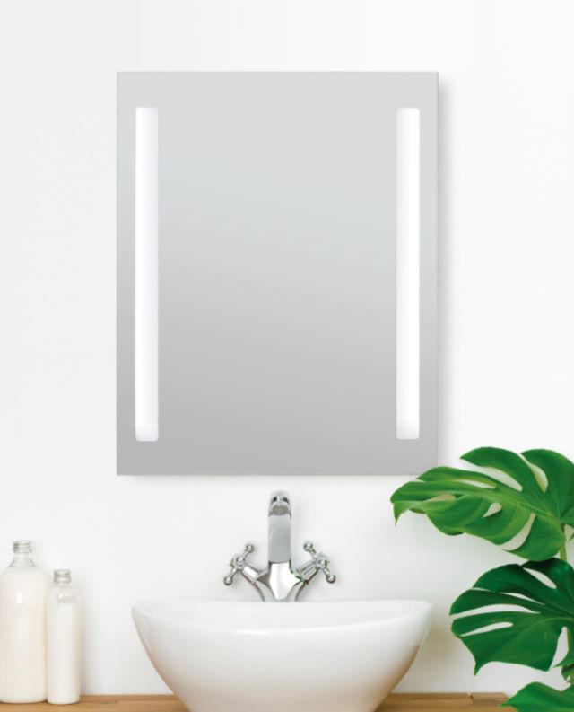 Badezimmerspiegel Helli 51x61x9 cm