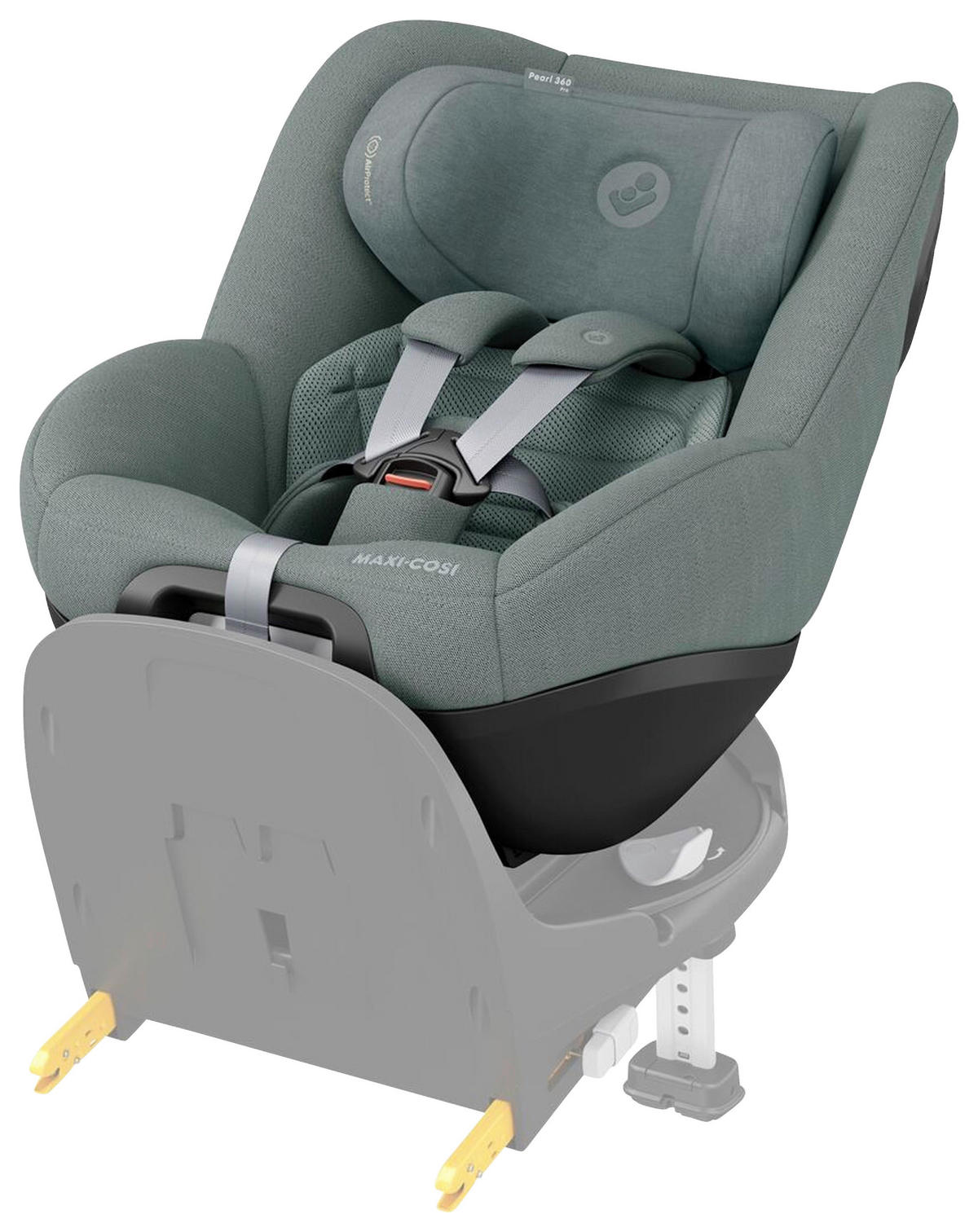 REBOARDER-KINDERSITZ Pearl 360 Pro  - Grau, Trend, Kunststoff/Textil (46/58/61cm) - Maxi-Cosi
