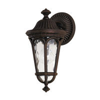 AUSSENWANDLEUCHTE - Braun, Konventionell, Glas/Metall (16,5/20,3/34,3cm) - Elstead Lighting