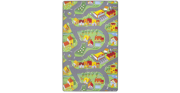 SPIELTEPPICH Car City - Multicolor, Trend, Textil (100/175cm) - Boxxx