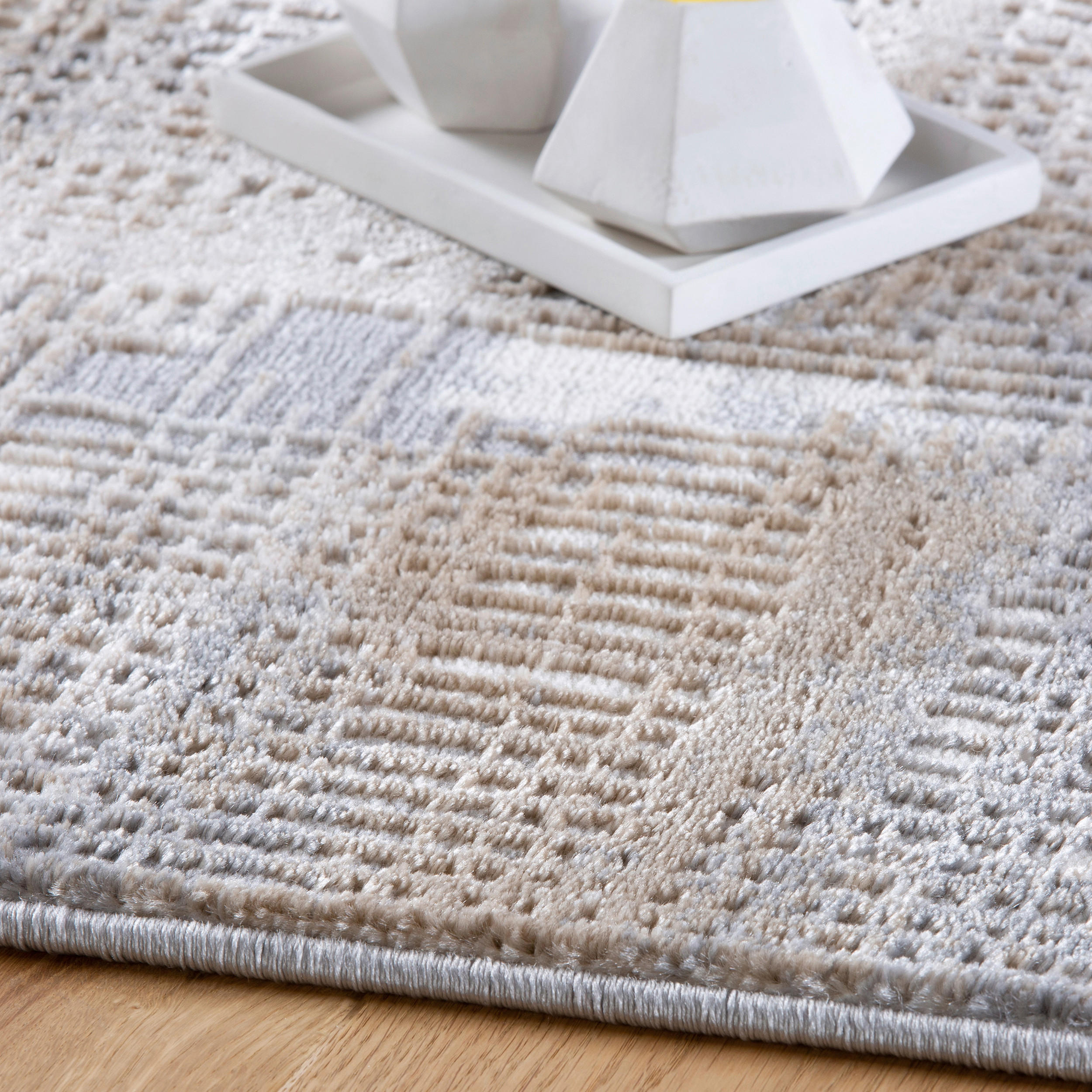 VINTAGE-TEPPICH 80/150 cm My Salsa Taupe  - Taupe, Design, Textil (80/150cm) - Obsession