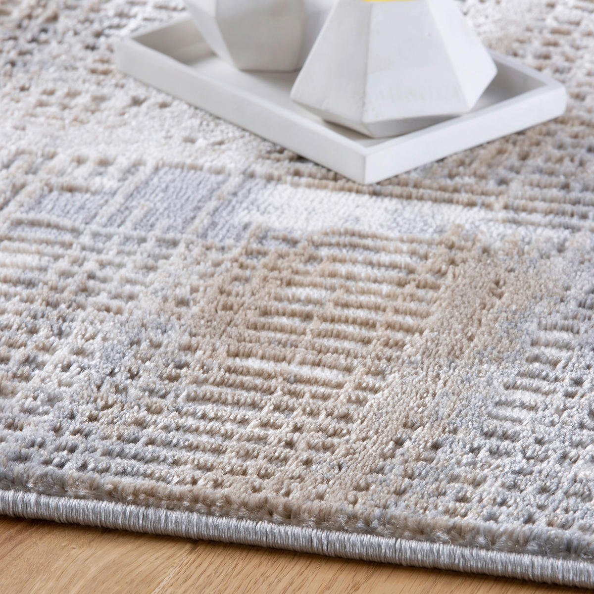 VINTAGE-TEPPICH 120/170 cm My Salsa Taupe  - Taupe, Design, Textil (120/170cm) - Obsession
