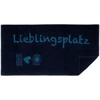 STRANDTUCH Blau 90/180 cm  - Blau, Trend, Textil (90/180cm) - Esposa