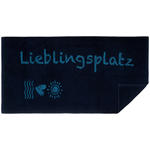 STRANDTUCH Blau 90/180 cm  - Blau, Trend, Textil (90/180cm) - Esposa