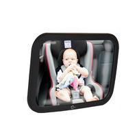 RÜCKSPIEGEL  - Schwarz, Basics, Kunststoff (9/6cm) - My Baby Lou