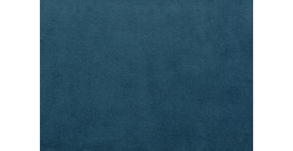 BIGSOFA in Webstoff Blau  - Blau/Edelstahlfarben, LIFESTYLE, Textil/Metall (300/79/133cm) - Hom`in