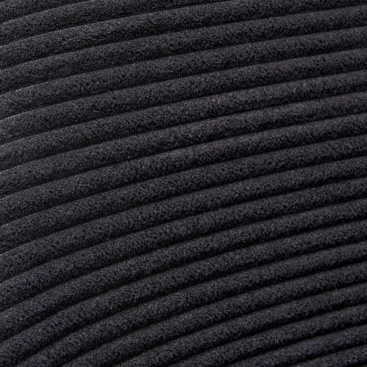 ARMLEHNSTUHL  in Eisen Cord  - Schwarz/Naturfarben, LIFESTYLE, Textil/Metall (57/83/62cm) - MID.YOU