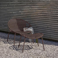 GARTENSET 2-teilig  - Lila/Braun, MODERN, Kunststoff/Metall - Livetastic