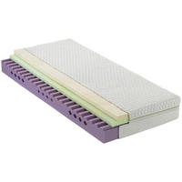 MATRAC Z GÉLOVEJ PENY, 90/200 cm - biela, Basics, textil (90/200cm) - Dieter Knoll