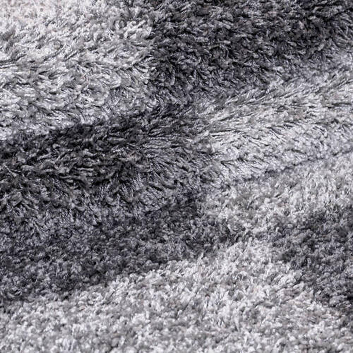 HOCHFLORTEPPICH 80/80 cm Gala Grau  - Grau, Design, Textil (80/80cm) - Novel