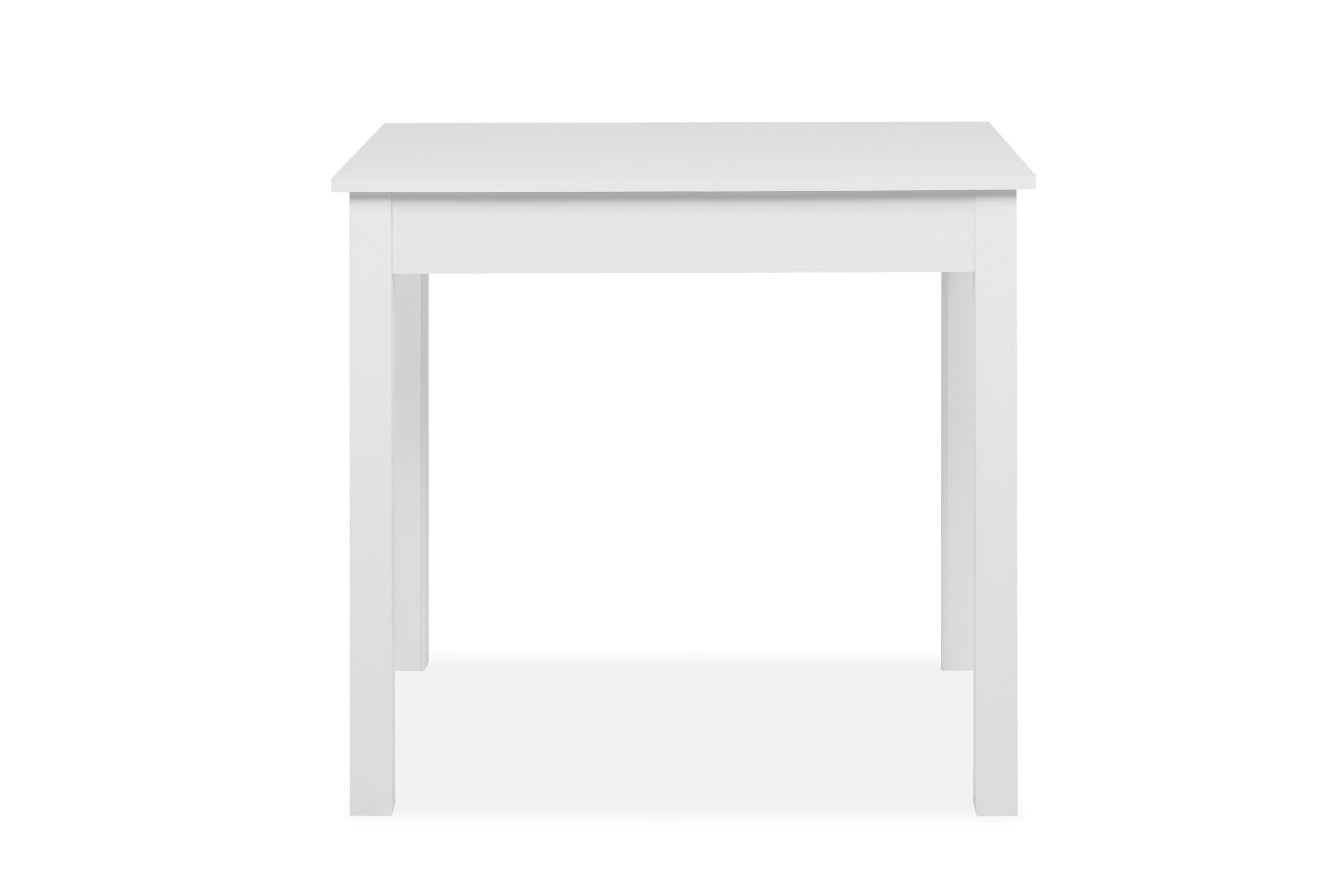 ESSTISCH rechteckig Weiß  - Weiß, MODERN, Holzwerkstoff (110/67/76cm) - MID.YOU