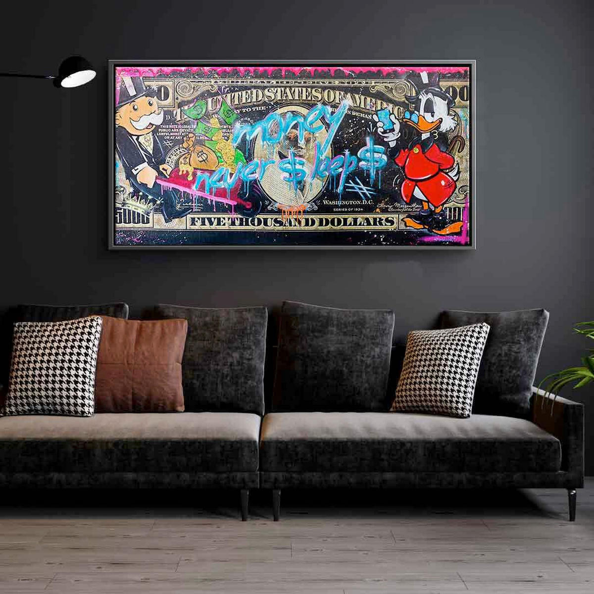 KUNSTDRUCK  - Multicolor, Basics, Holz (120x60cm)