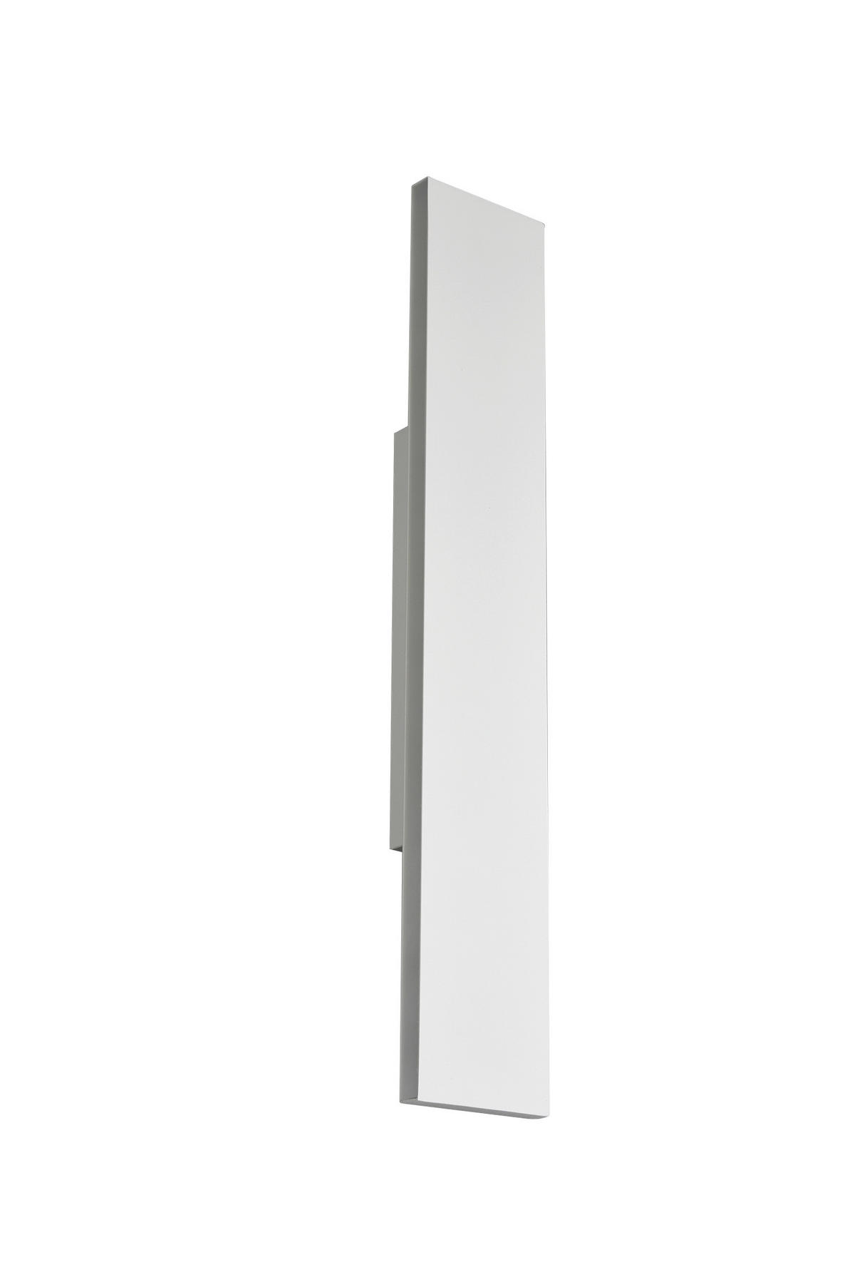 LED-WANDLEUCHTE - Weiss, Basics, Kunststoff/Metall (47/8/4,5cm)