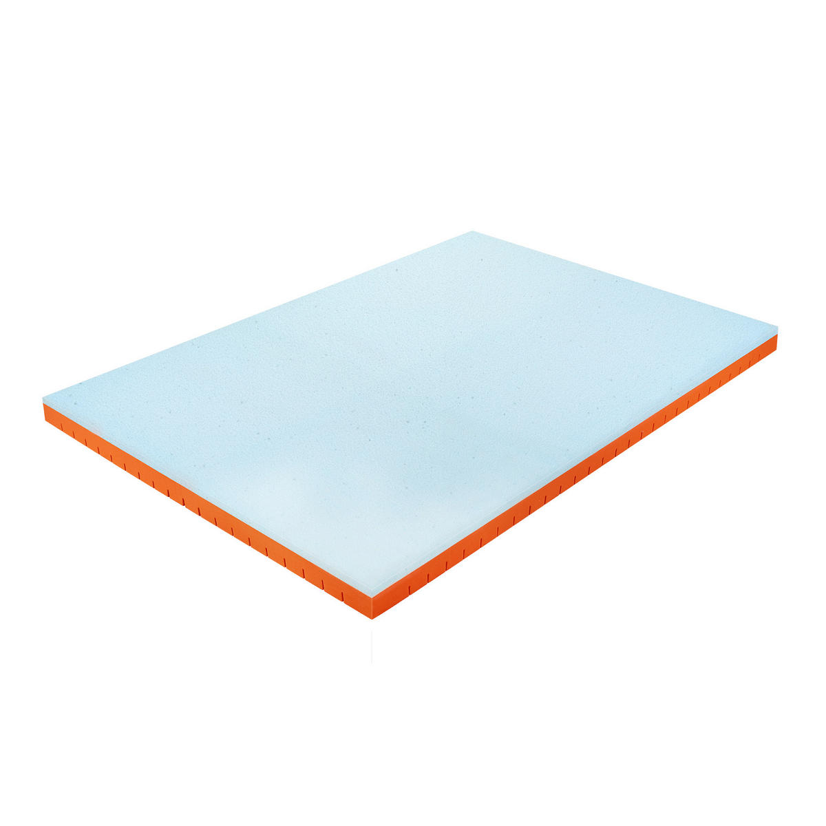 TOPPER EaZzzy Topper Premium Cube 140/200 cm Höhe ca.  - Weiß, Basics, Kunststoff (140/200cm) - Genius