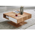 COUCHTISCH in Holz 80/80/42 cm  - Eichefarben/Weiß, Natur, Holz (80/80/42cm) - Valnatura
