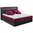 BOXSPRINGBETT 180/200 cm in Schwarz, Weinrot - Weinrot/Schwarz, Trend, Holzwerkstoff/Kunststoff (180/200cm) - Carryhome BOXSPRINGBETT 180/200 cm in Schwarz, Weinrot - Weinrot/Schwarz, Trend, Holzwerkstoff/Kunststoff (180/200cm) - Carryhome