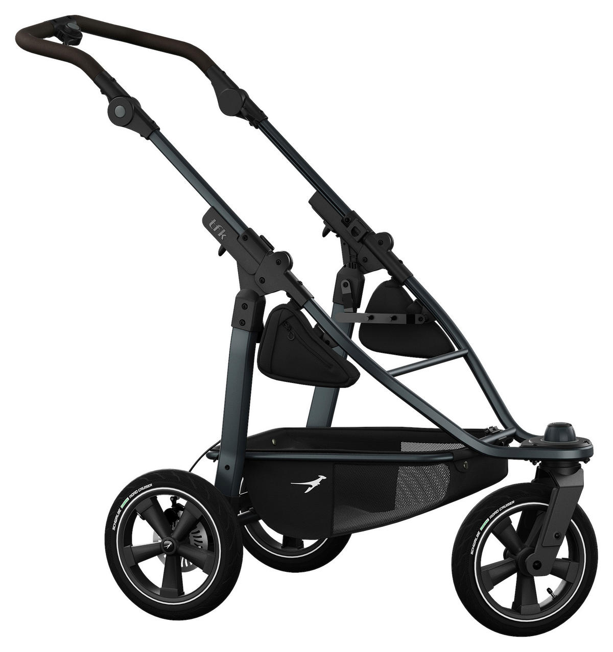 KOMBIKINDERWAGEN  - Anthrazit, Basics, Metall (57/111/120cm) - TFK