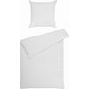 BETTWÄSCHE Piano Seersucker 135/200 cm  - Weiß, Basics, Textil (135/200cm) - Janine
