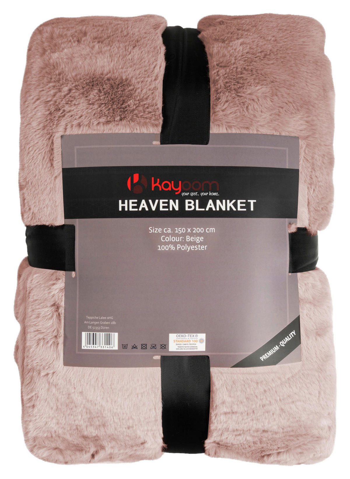 FELLDECKE 150/200 cm  - Modern (150/200cm) - Kayoom