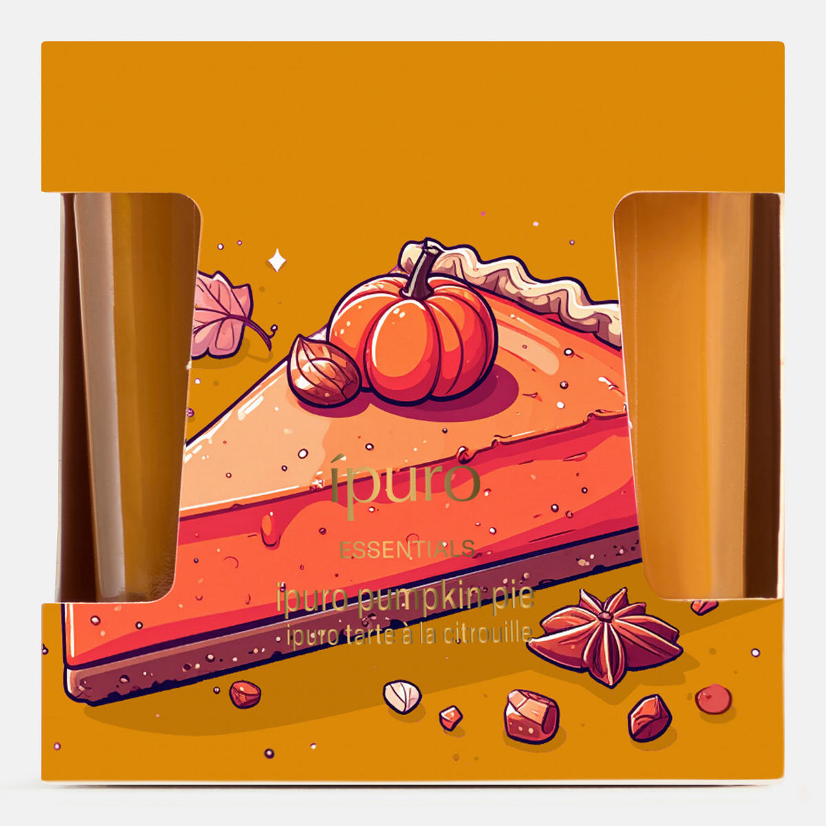 DUFTKERZE  - Orange, Basics, Glas (7,1/7,1/7cm)