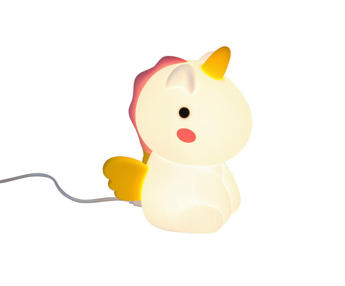 NOČNÍ SVĚTLO, 7,9/10,7/14 cm - bílá, Trend, plast (7,9/10,7/14cm) - Novel