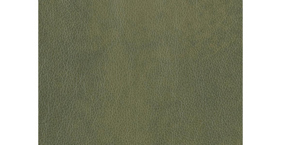 ECKSOFA  in Echtleder Grün  304/201 cm  - Schwarz/Grün, Design, Leder/Metall (304/201cm) - Belluti