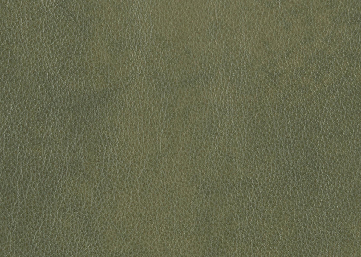 ECKSOFA Echtleder Grün  - Schwarz/Grün, Design, Leder/Metall (304/201cm) - Belluti