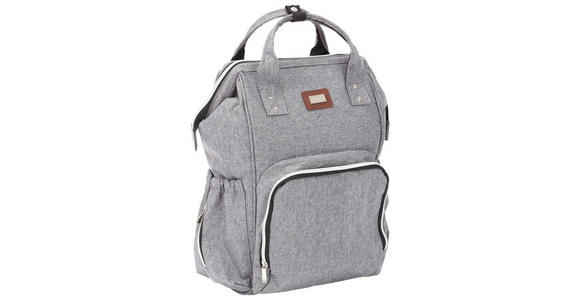 WICKELRUCKSACK  - Grau, Basics, Kunststoff/Textil (48/27/14cm) - My Baby Lou
