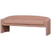 SITZBANK in Textil Rosa  - Rosa, Design, Textil (160/60/52cm) - Livetastic