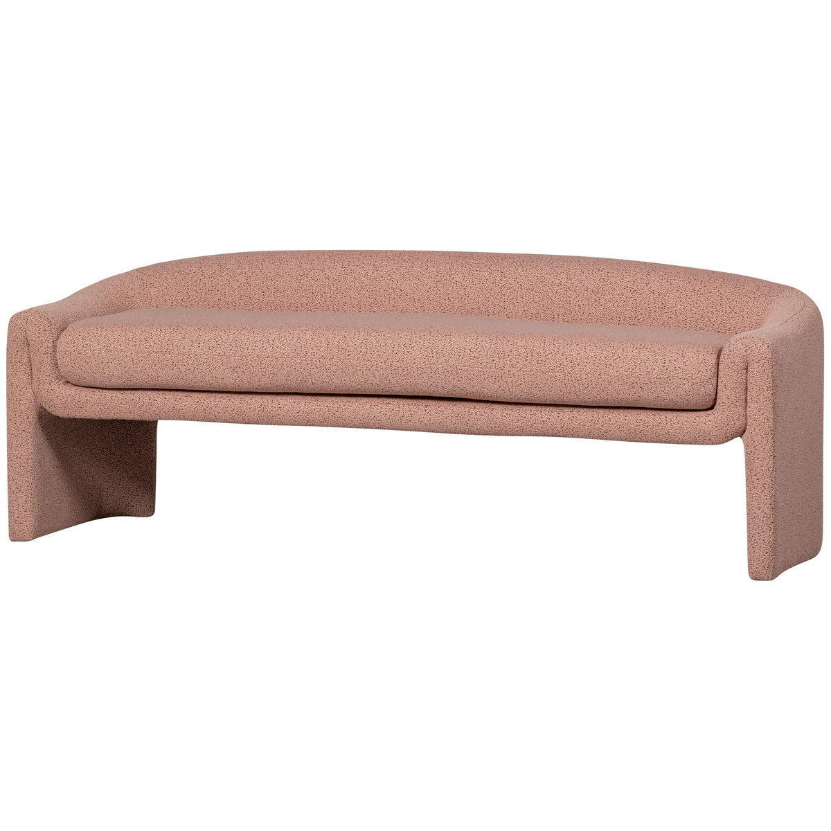 SITZBANK in Textil Rosa  - Rosa, Design, Textil (160/60/52cm) - Livetastic
