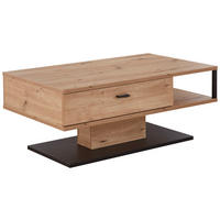 COUCHTISCH in Holzwerkstoff 110/65/45 cm  - Anthrazit/Schwarz, KONVENTIONELL, Holzwerkstoff/Metall (110/65/45cm) - Cantus