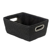 KORG - svart, Basics, plast (20/28/12cm)
