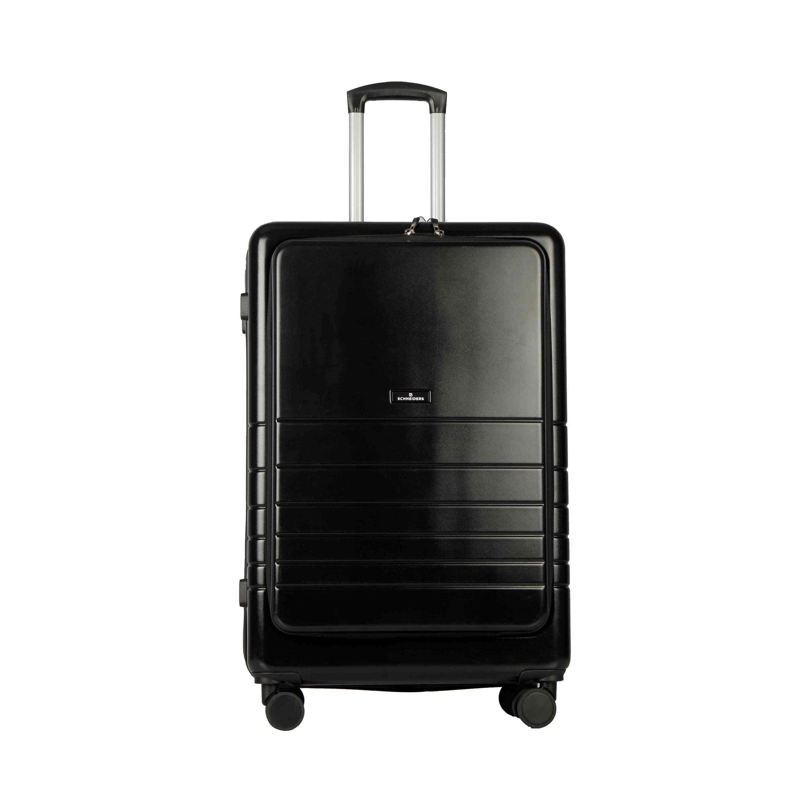 REISEKOFFER Schwarz  - Schwarz, Design, Kunststoff (52/78/33cm) - Schneiders