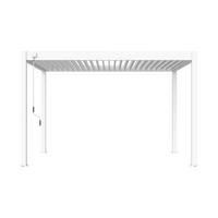 PERGOLA - Weiss, Basics, Metall (400/255/300cm) - Gardenson