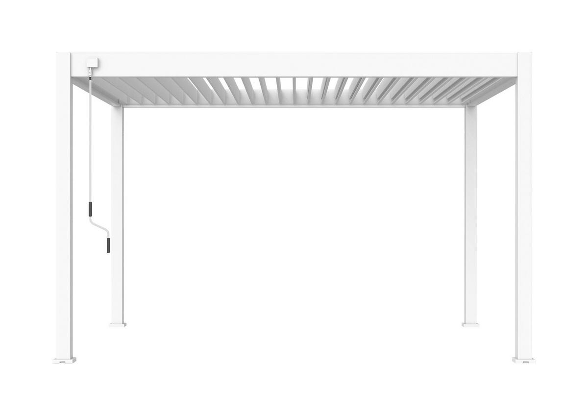 PERGOLA - Weiss, Basics, Metall (400/255/300cm) - Gardenson