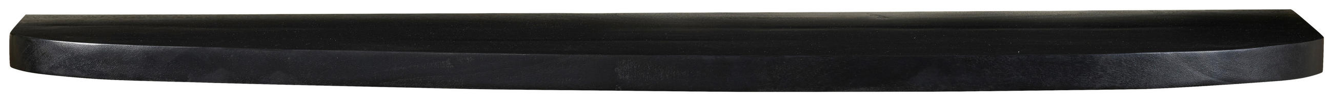 WANDREGAL  - Schwarz, Basics, Holz/Metall (120/3,5/25cm) - Livetastic