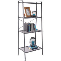 REGAL Dunkelgrau  - Dunkelgrau, Basics, Metall (59/147/36,5cm) - Xora