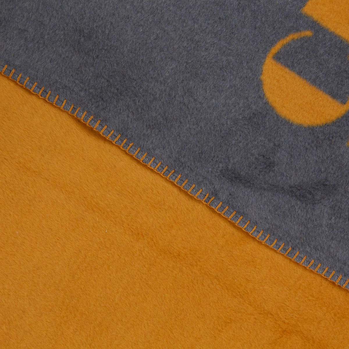 DOMÁCA DEKA, bavlna, 150/200 cm - oranžová/antracitová, Konventionell, textil (150/200cm) - David Fussenegger